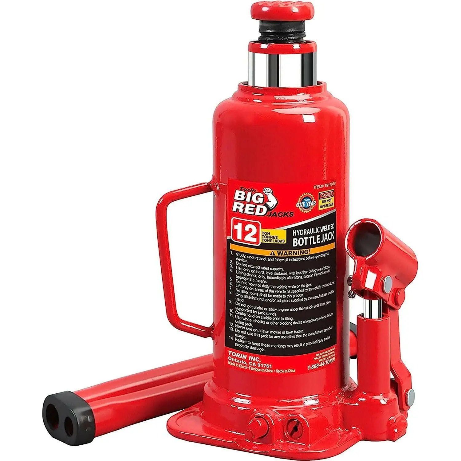 BIG RED Welded Bottle Jack - Image 104