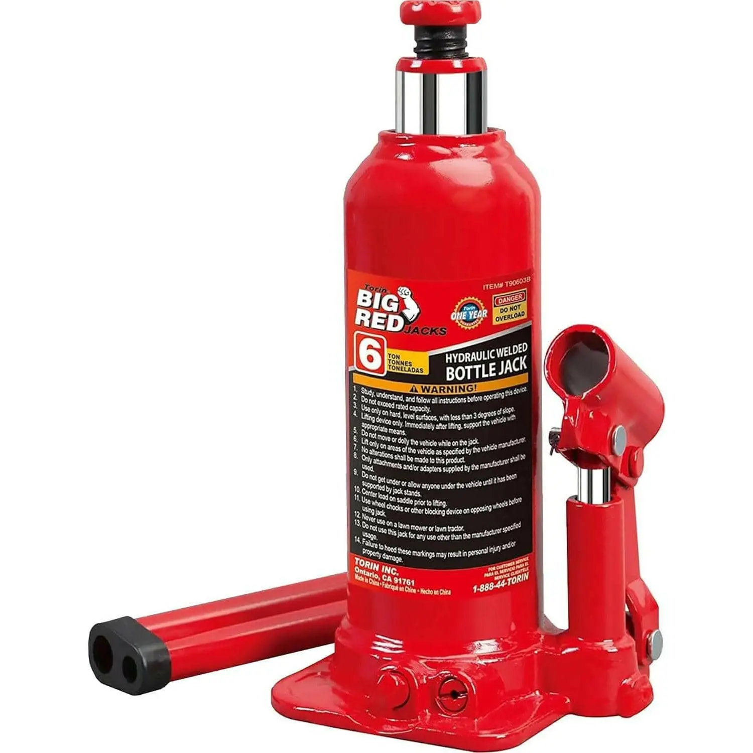 BIG RED Welded Bottle Jack - Image 59