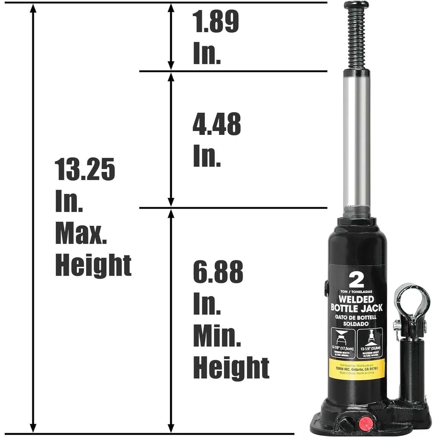 BIG RED Welded Bottle Jack - Image 9