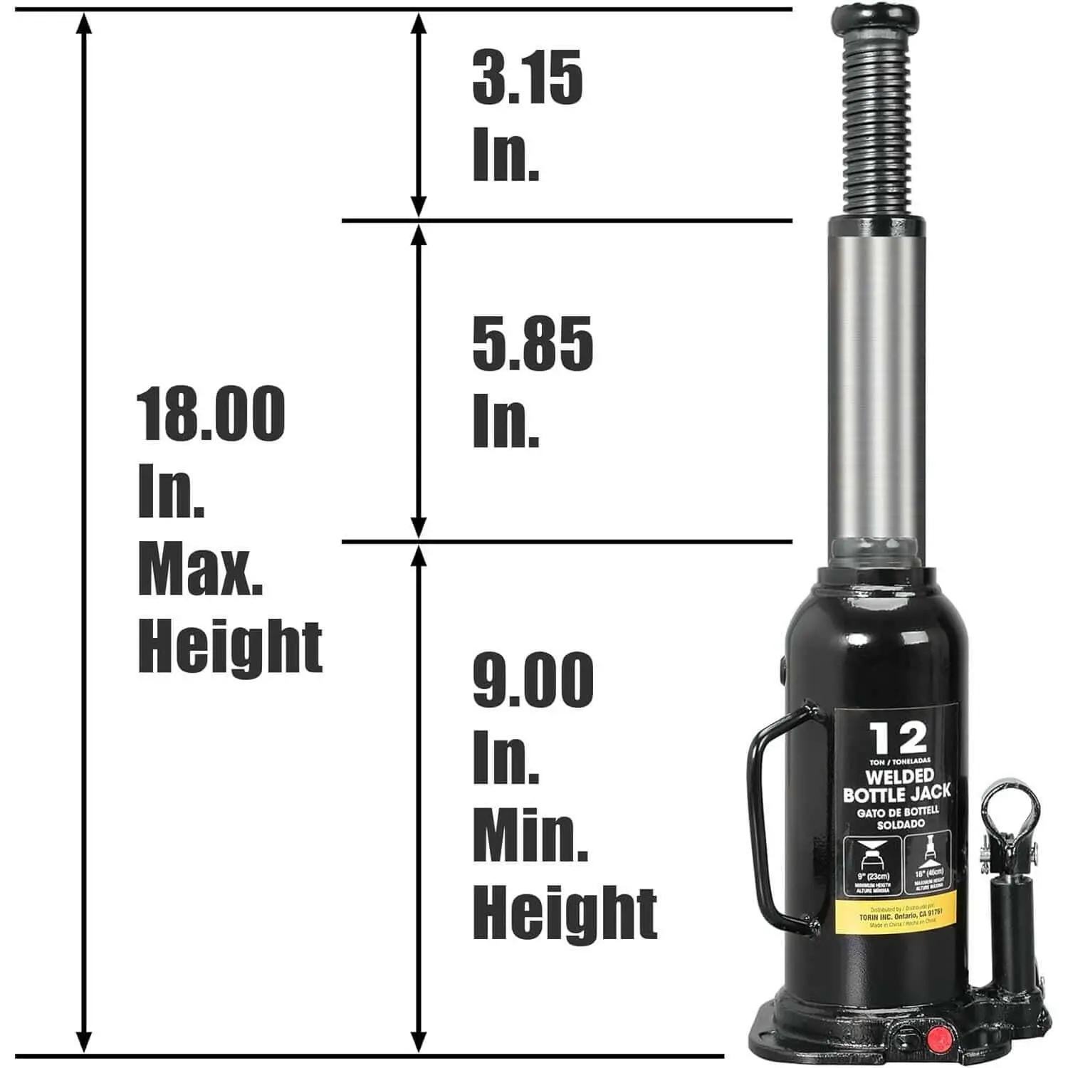 BIG RED Welded Bottle Jack - Image 97