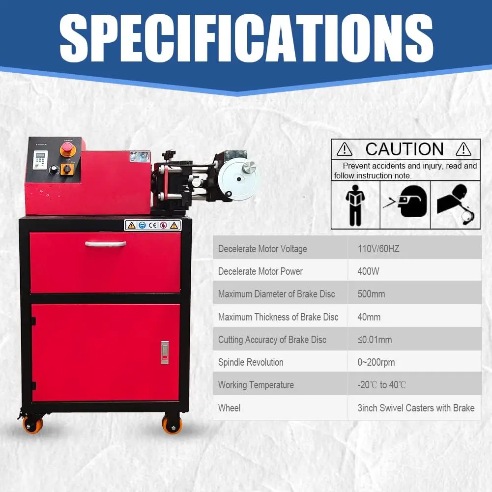 Combination Disc/Drum Brake Lathe - Image 3
