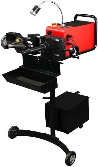 Dual-function Disc Rotor Brake Lathe Machine