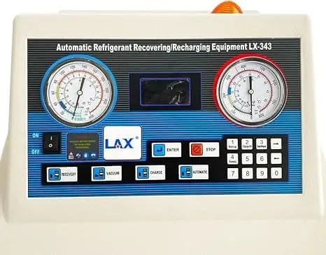Fully Automatic Refrigerant Recovery Machine - Single Cylinder AC Recovery and Recharge Machine Kit, Recovery and Recharge - Image 4