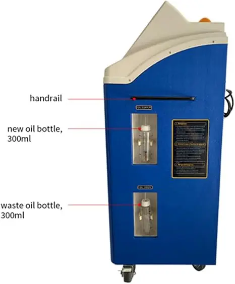 Fully Automatic Refrigerant Recovery Machine - Single Cylinder AC Recovery and Recharge Machine Kit, Recovery and Recharge - Image 6