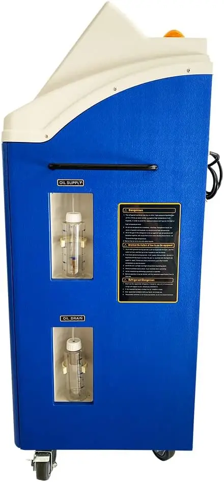 Fully Automatic Refrigerant Recovery Machine - Single Cylinder AC Recovery and Recharge Machine Kit, Recovery and Recharge - Image 9