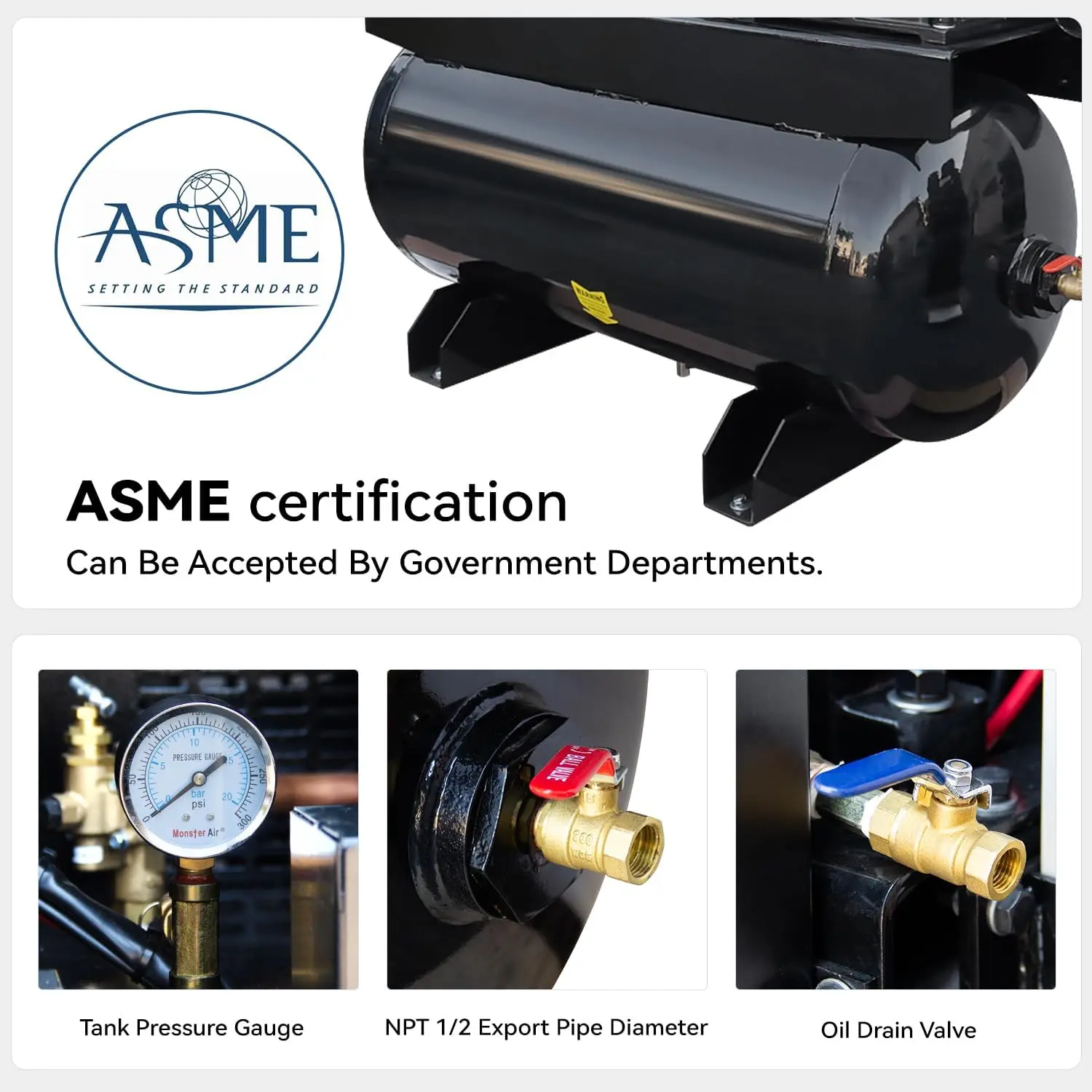 Gas Powered Air Compressor - Image 3