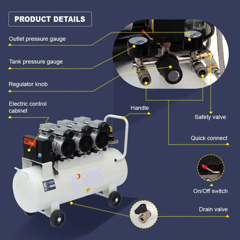 Ultra Quiet Air Compressor - Image 4