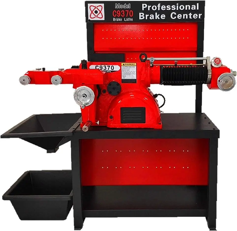 Heavy-Duty Combination Disc/Drum Brake Lathe Machine w/Bench & Standard Tooling Adapter Package - Image 2