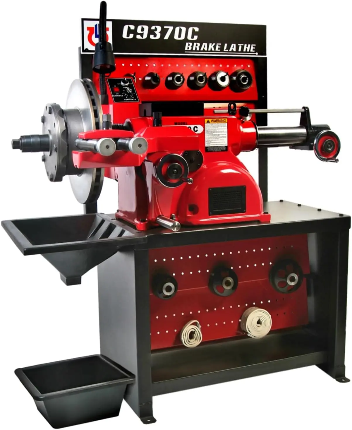 Heavy-Duty Combination Disc/Drum Brake Lathe Machine w/Bench & Standard Tooling Adapter Package - Image 3