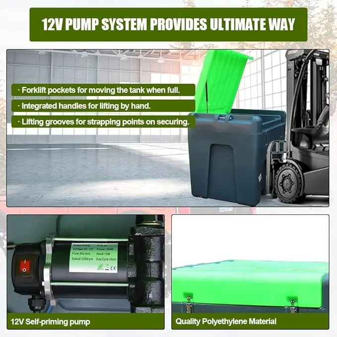 Portable Fuel Transfer Tanks with PE Diesel Tank System - Image 10