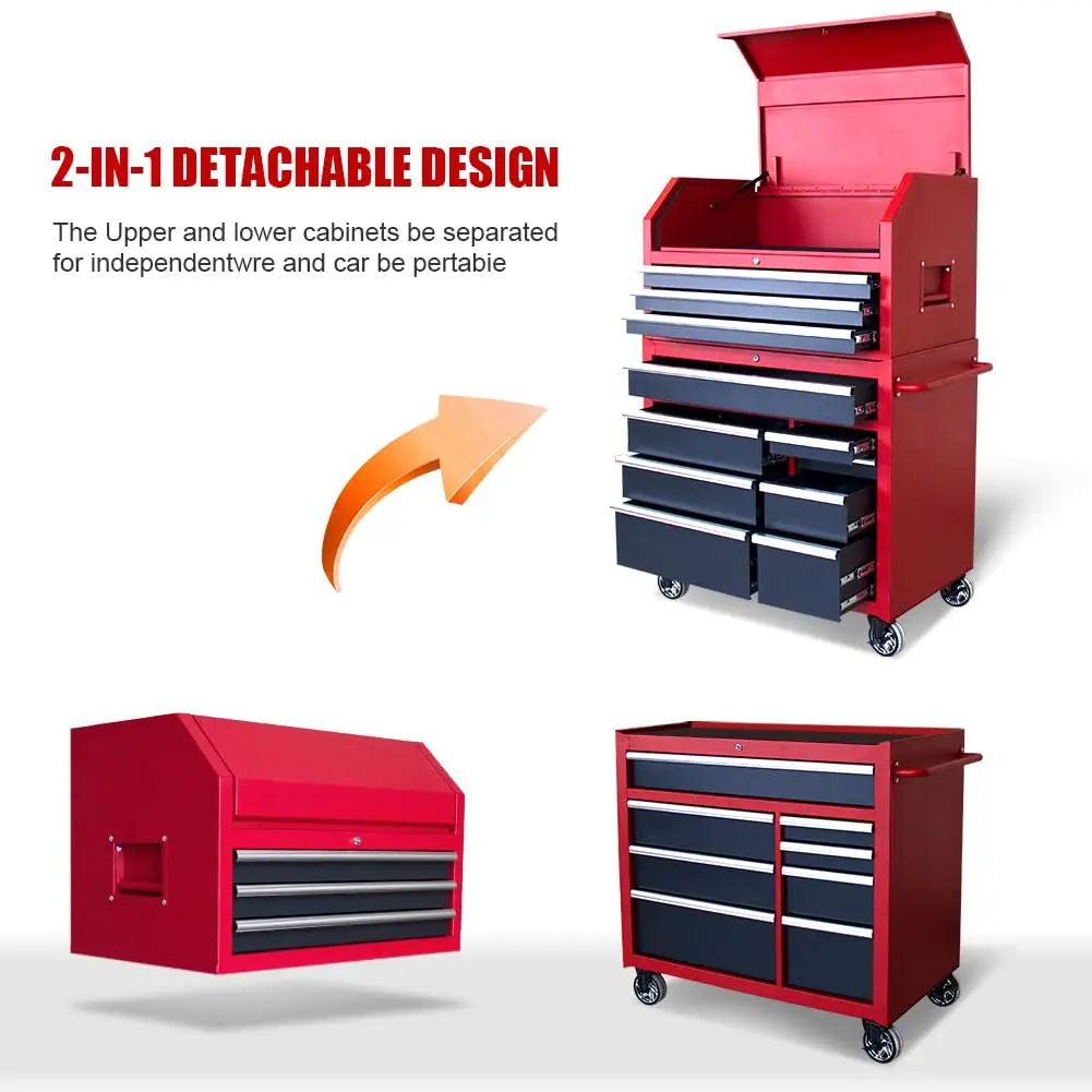 Heavy Duty Rolling Tool Chests and Cabinets Combo - Image 4
