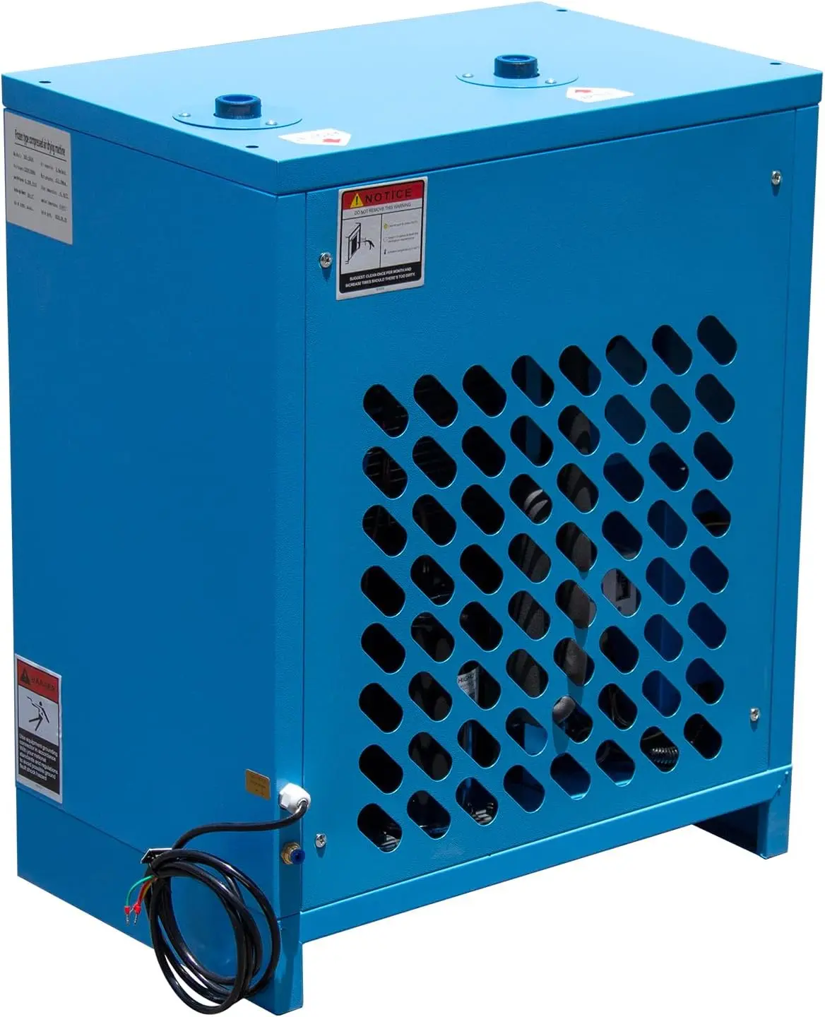 Industrial Heavy Duty Refrigerated Air Dryer – 105 CFM, 0.885 kW, 220V for 30HP Rotary Screw Compressors – R134a Cooling System – Removes Moisture, Oil, Dust for Workshops, Factories, CNC - Image 7