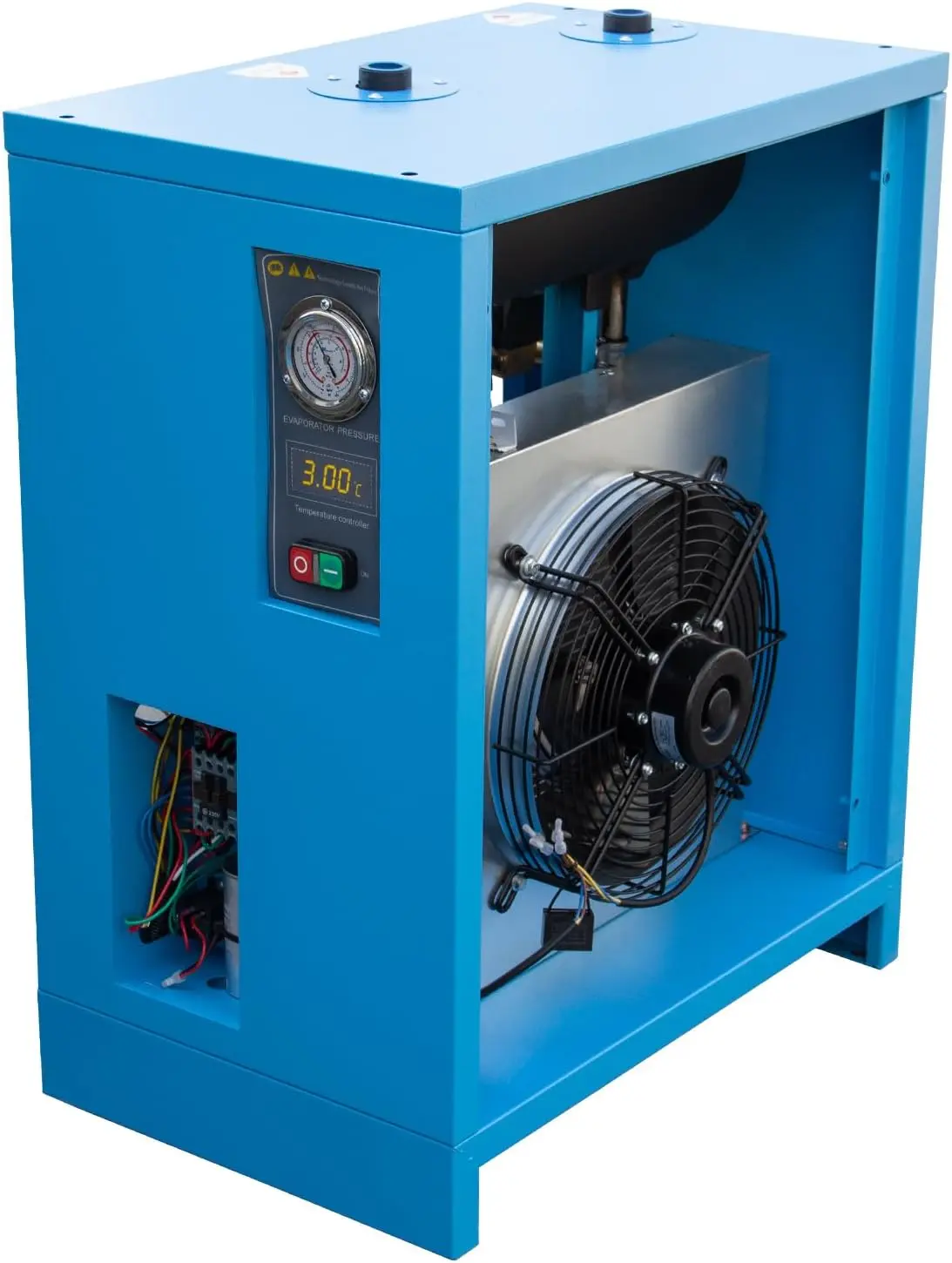 Industrial Heavy Duty Refrigerated Air Dryer – 105 CFM, 0.885 kW, 220V for 30HP Rotary Screw Compressors – R134a Cooling System – Removes Moisture, Oil, Dust for Workshops, Factories, CNC - Image 8