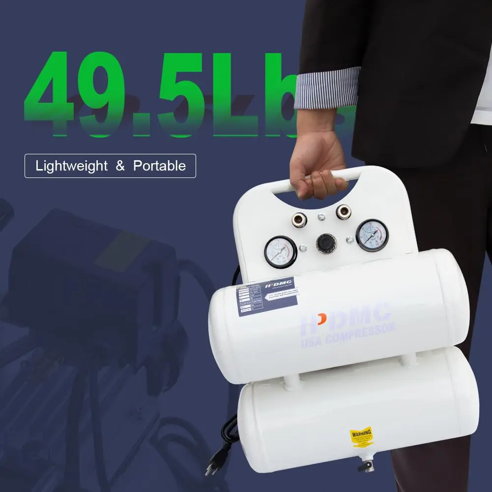 Oil-Less Portable Air Compressor - Image 4