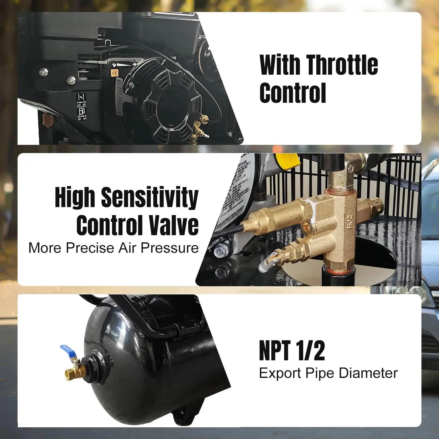 Portable Gasoline-Powered Air Compressor - Image 21