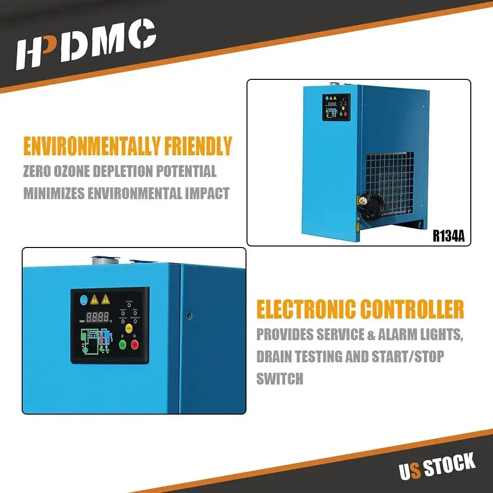Refrigerated Air Dryer for AIR Compressor Compressed AIR Systems Industrial Refrigerated Compressed Air Dryer - Image 11