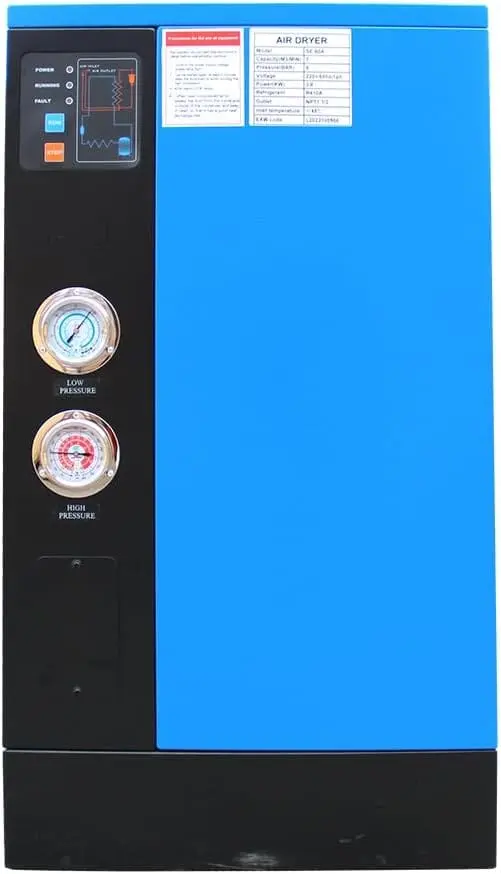 Refrigerated Air Dryer for AIR Compressor Compressed AIR Systems Industrial Refrigerated Compressed Air Dryer - Image 31