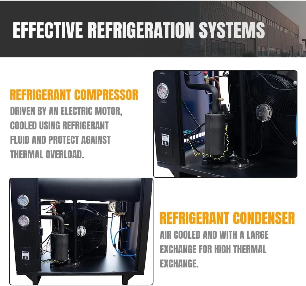 Refrigerated Air Dryer for AIR Compressor Compressed AIR Systems Industrial Refrigerated Compressed Air Dryer - Image 38