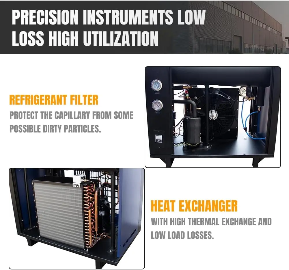 Refrigerated Air Dryer for AIR Compressor Compressed AIR Systems Industrial Refrigerated Compressed Air Dryer - Image 39