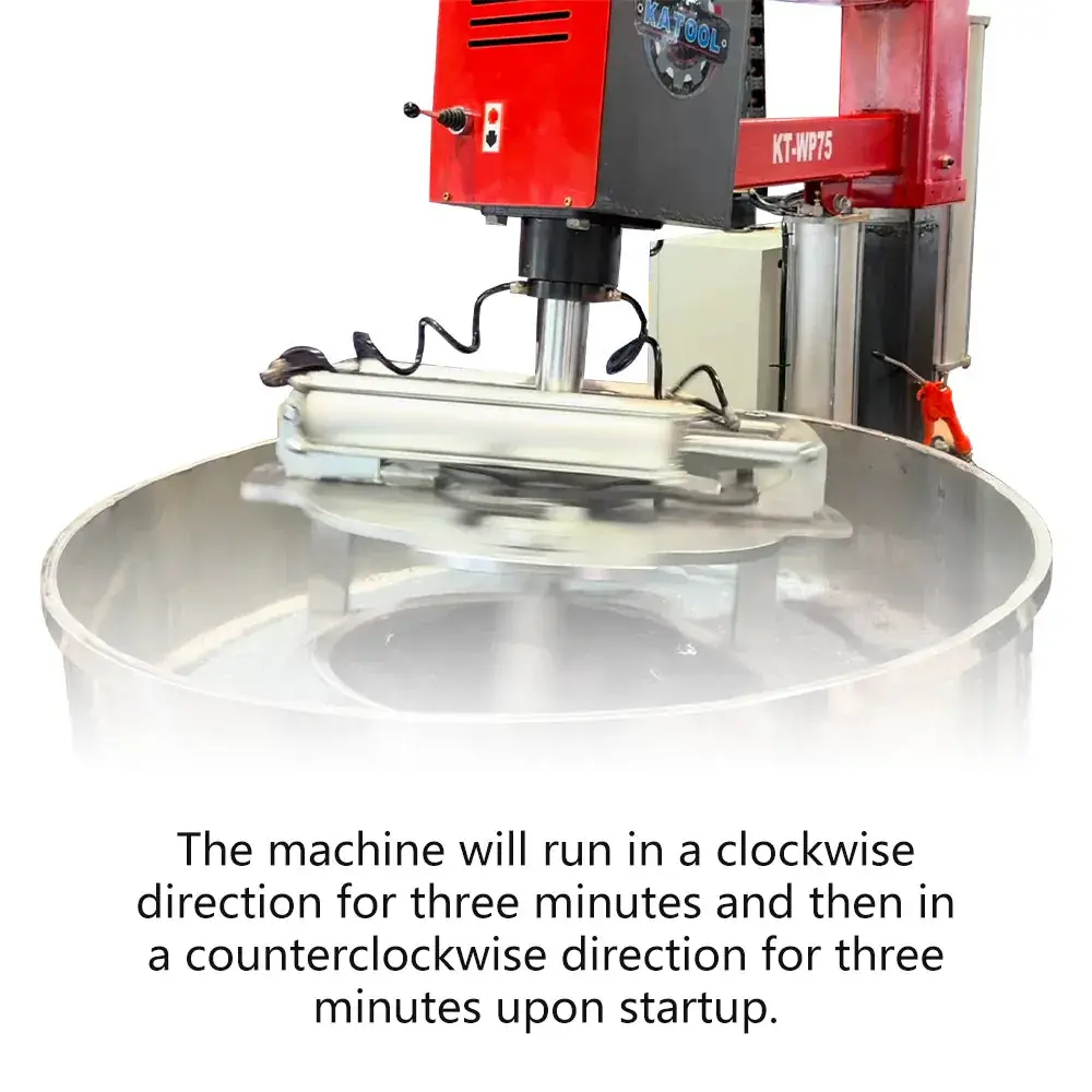 Rim Polishing Machine Wheel Cleaning Grinding Derust Repair Machine RPM-80 - Image 10