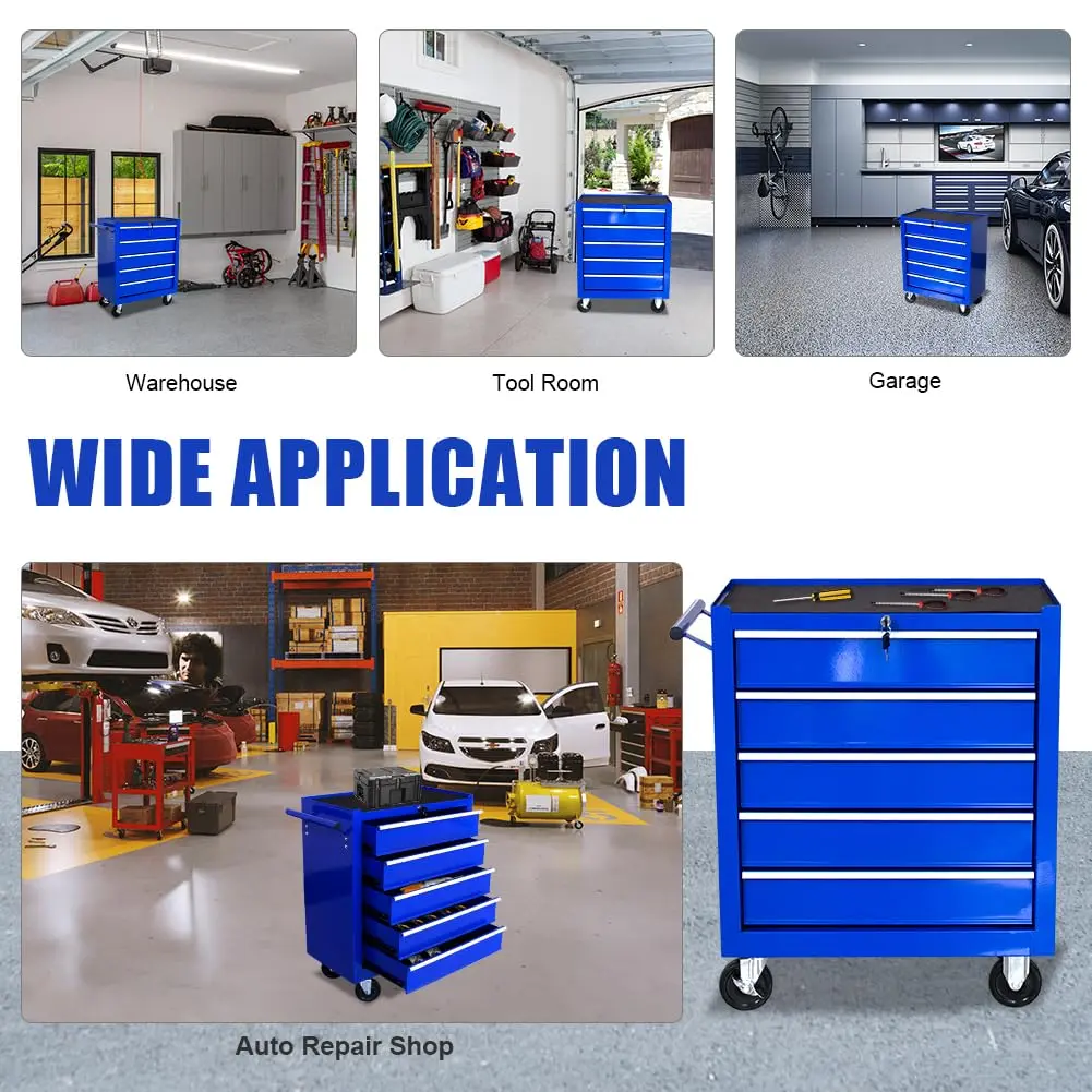Rolling Garage Workshop Tool Organizer - Image 14