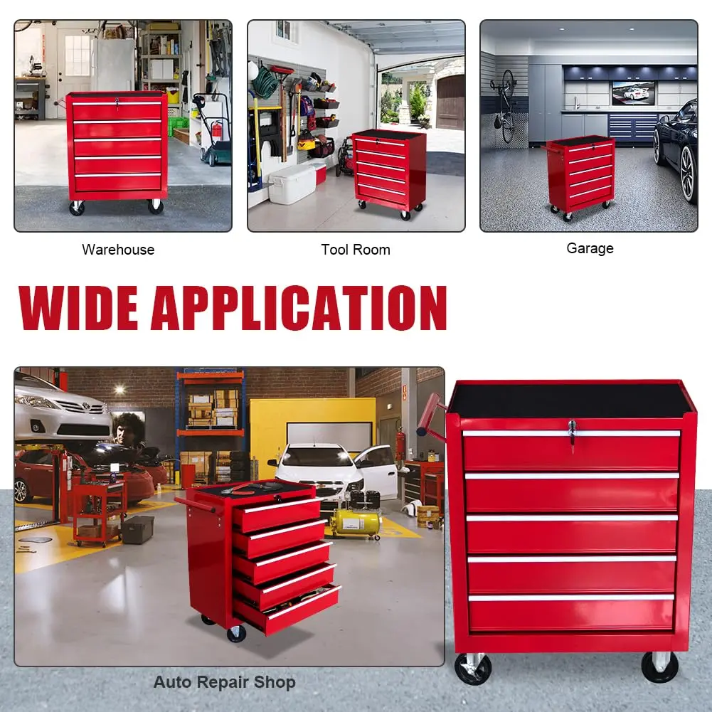 Rolling Garage Workshop Tool Organizer - Image 7