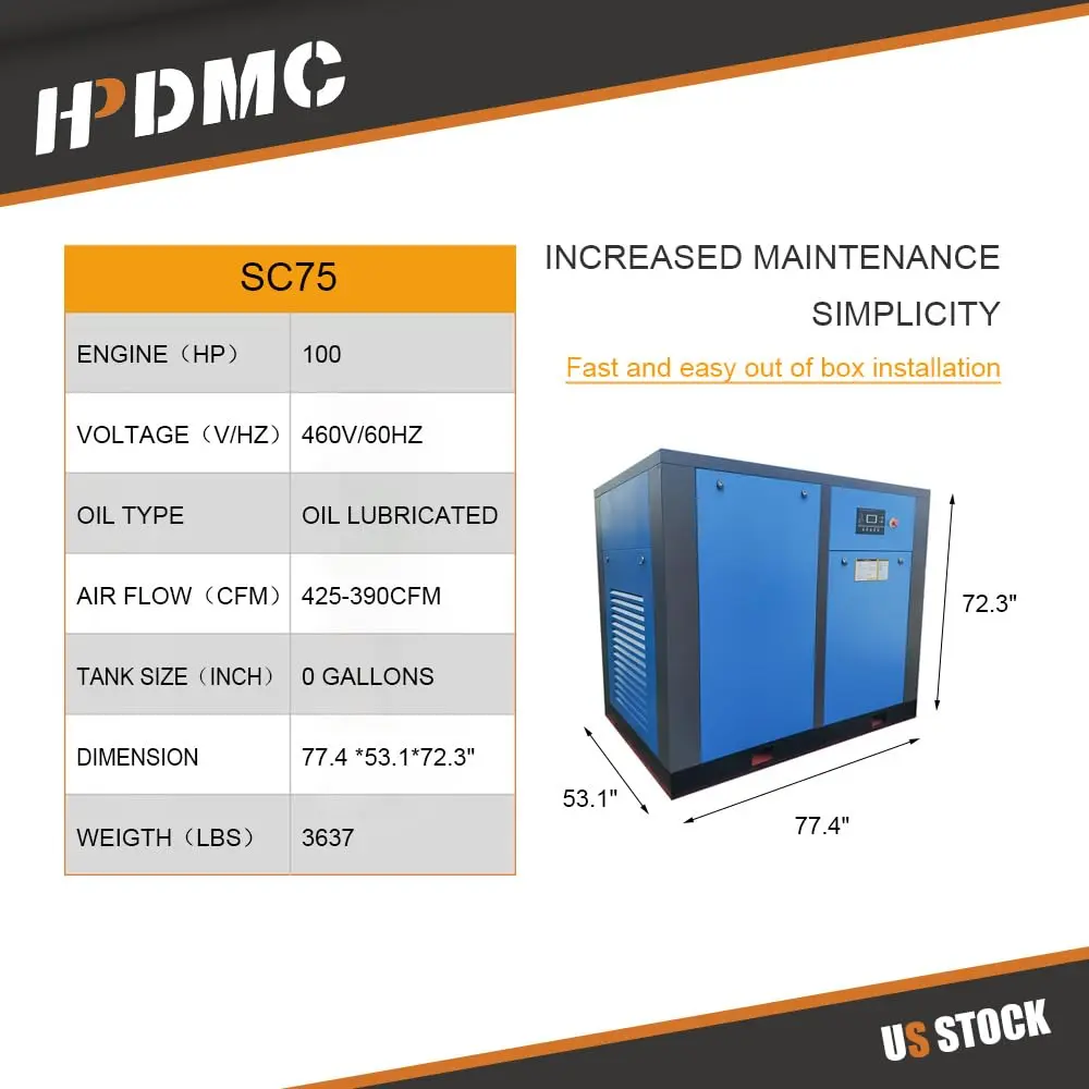 Rotary Screw Air Compressor - Image 71