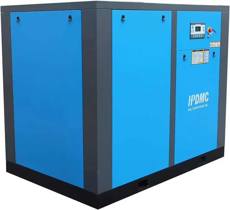 Rotary Screw Air Compressor Variable Speed Drive Heavy Duty Air Compressed System for Small Machining & Fabrication Workshops, Automotive - Image 34