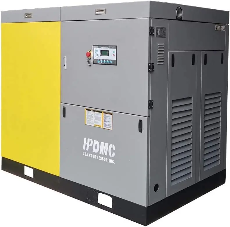 Rotary Screw Air Compressor Variable Speed Drive Heavy Duty Air Compressed System for Small Machining & Fabrication Workshops, Automotive - Image 38