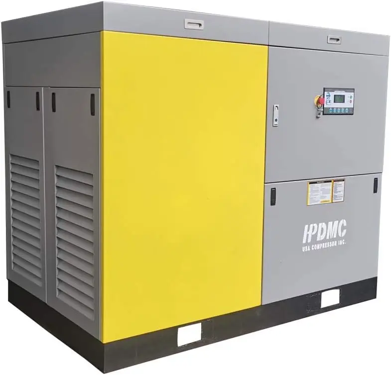 Rotary Screw Air Compressor Variable Speed Drive Heavy Duty Air Compressed System for Small Machining & Fabrication Workshops, Automotive - Image 39