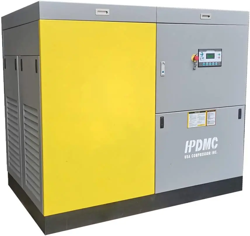 Rotary Screw Air Compressor Variable Speed Drive Heavy Duty Air Compressed System for Small Machining & Fabrication Workshops, Automotive - Image 40