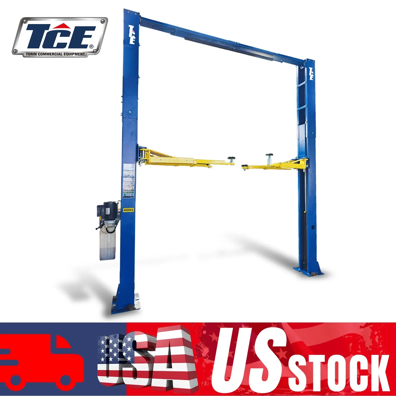 TCE 2-Post Car Lift 220V 10,000 LBs Capacity Overhead, Auto Truck Hoist Equipment with Adapters, 2-Year Warranty, TRJR-245LD - Image 29