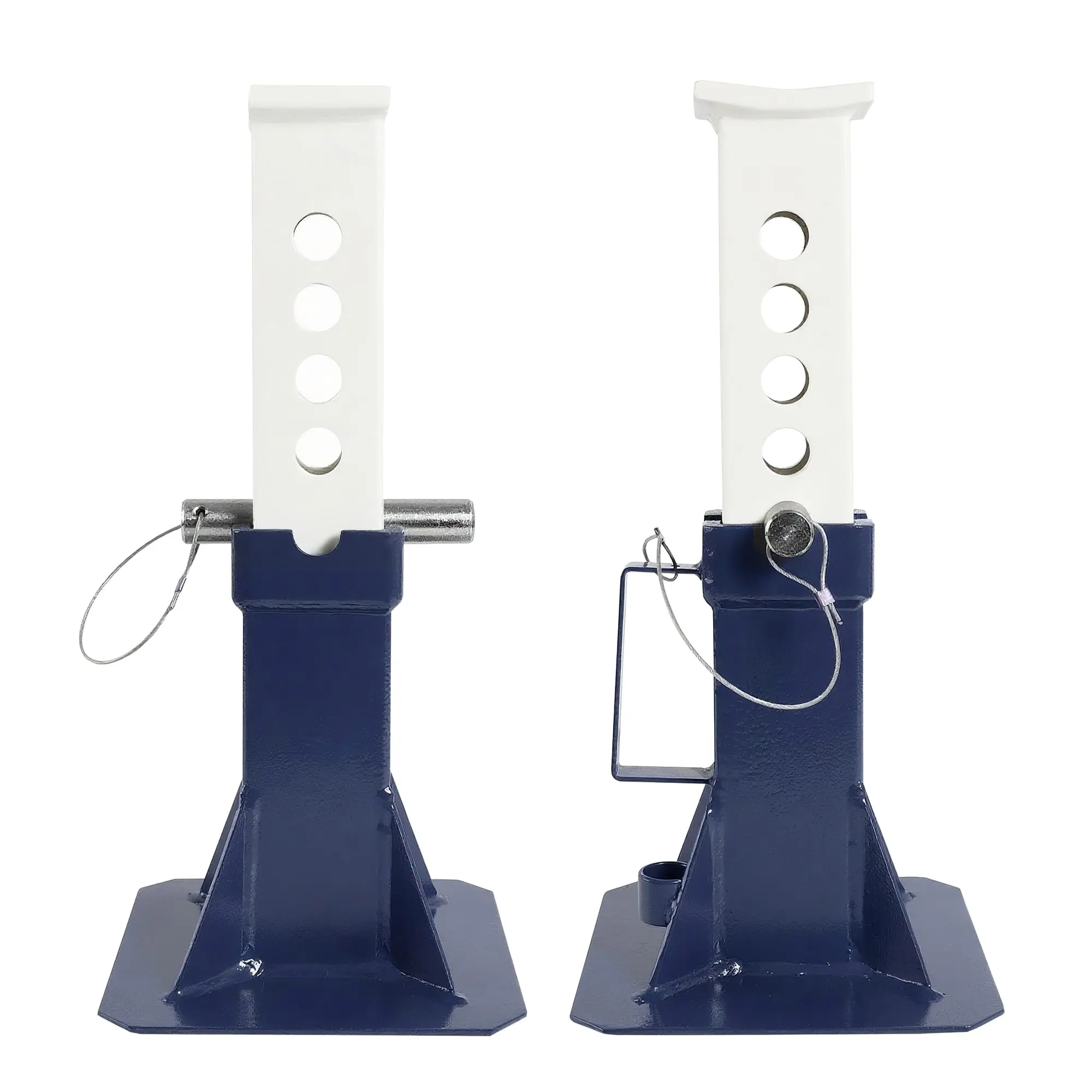 TCE 12 Ton Heavy Duty Jack Stands, 1 Year Warranty, TZ120005-BL - Image 8