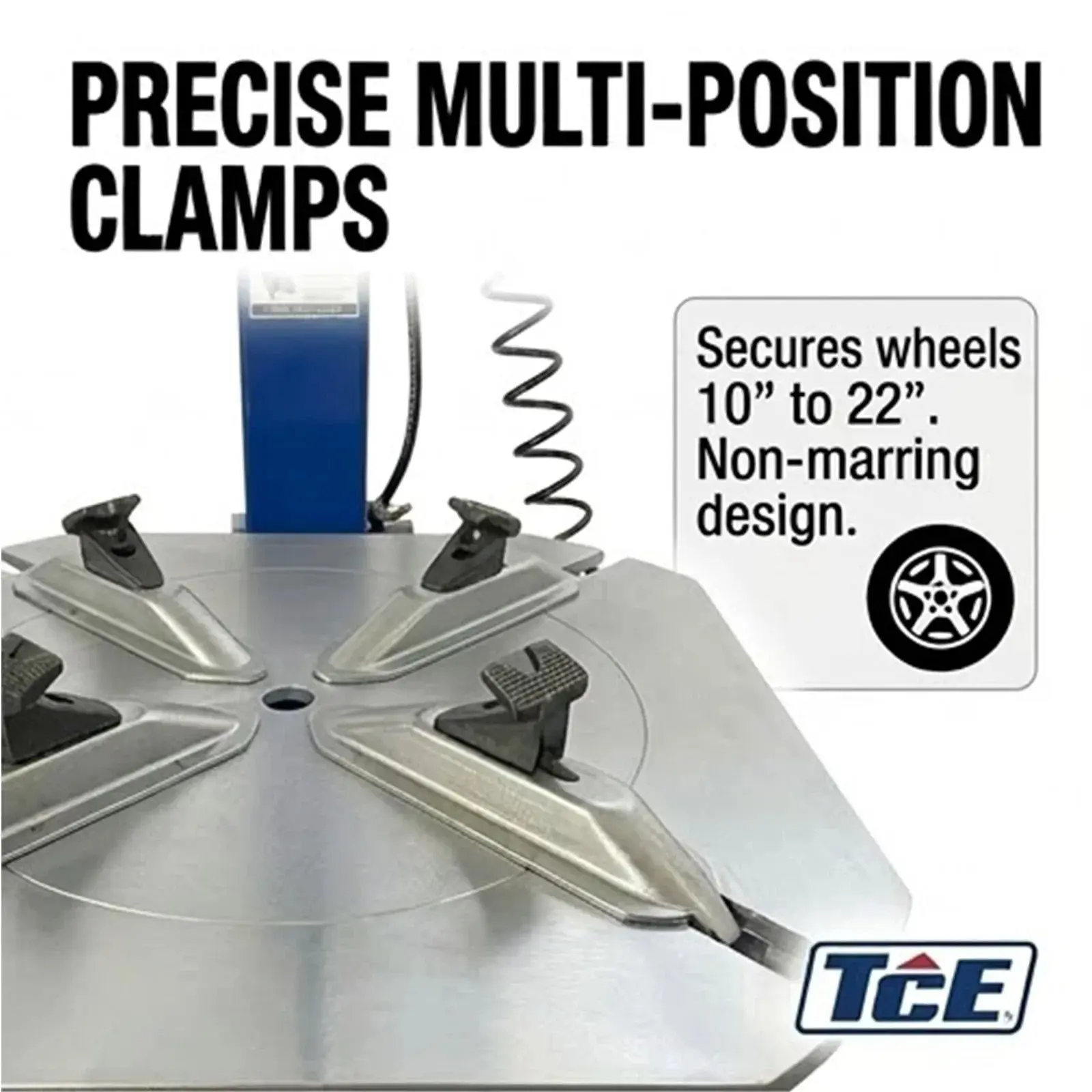TCE 3-Pedal Tire Changer, Heavy-Duty Tire Mounting Machine, 110V 60Hz, 2 Year Warranty, JUNY-BTJ3 - Image 7