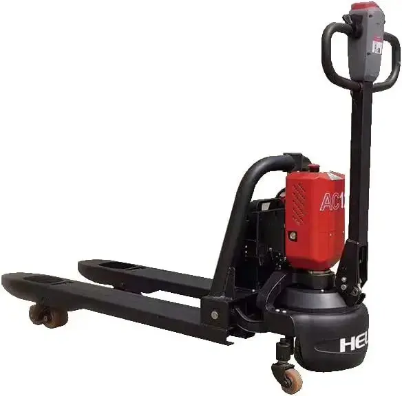 Pallet Truck Fork Material Handling Pallet Truck with Lithium Battery for Garage Workshop Repository