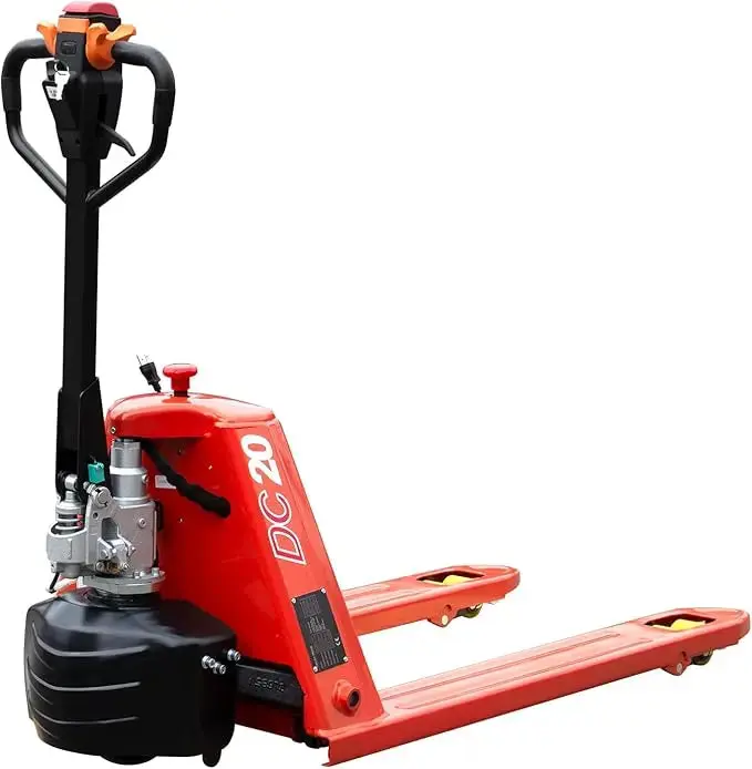 Pallet Truck Fork Material Handling Pallet Truck with Lithium Battery for Garage Workshop Repository - Image 16