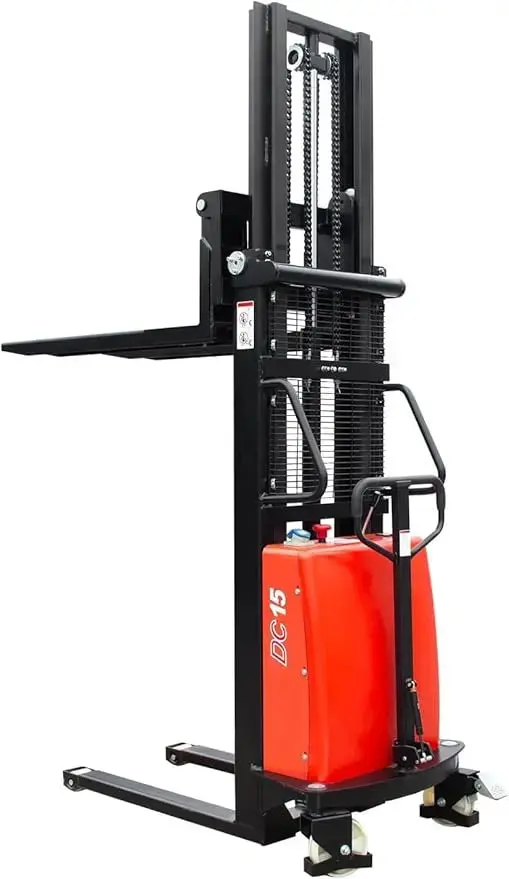 Pallet Truck Fork Material Handling Pallet Truck with Lithium Battery for Garage Workshop Repository - Image 7