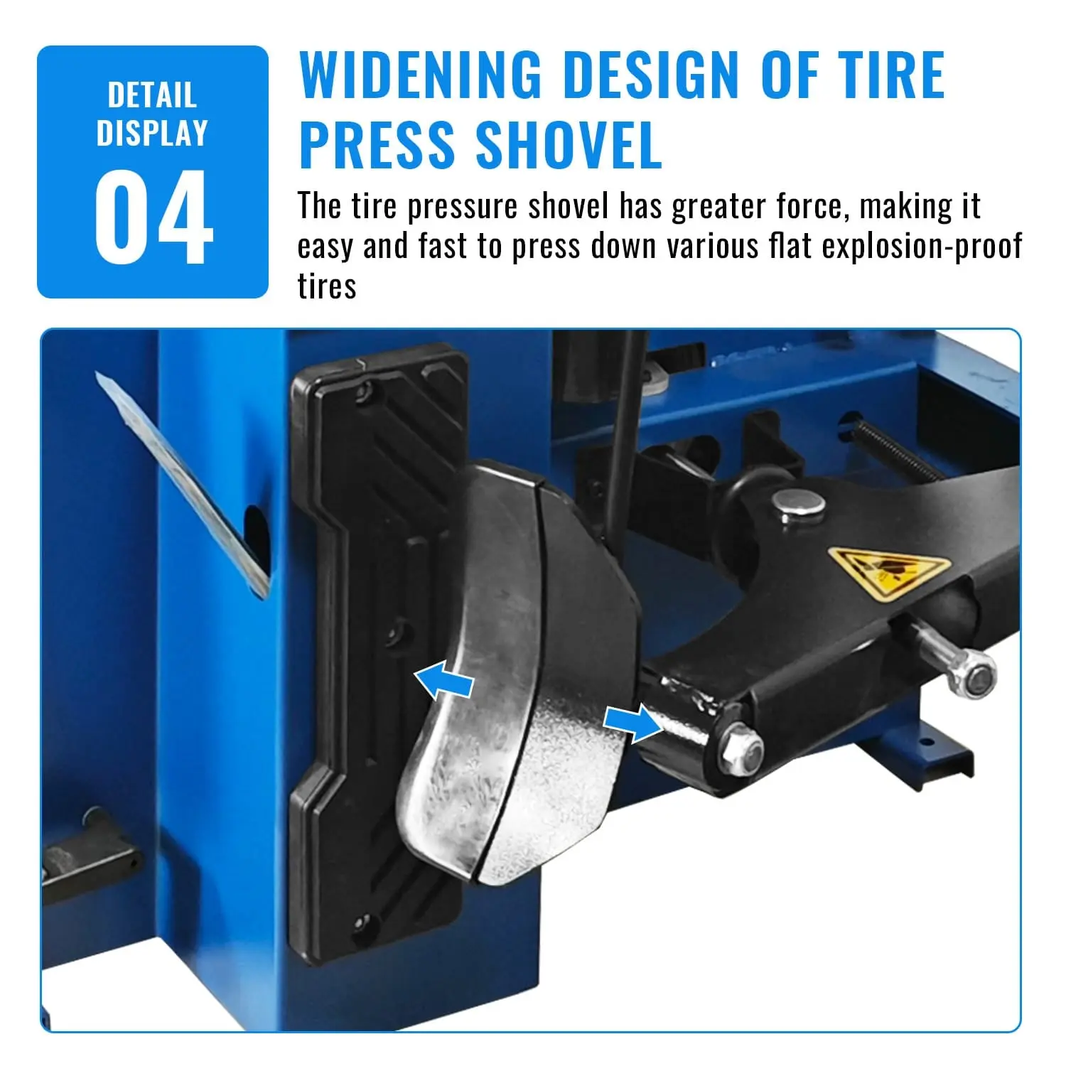 TCE Tire Changer with Assist Arms & Wheel balancer Machine Combo, 2 Year Warranty, TRJR-BTJ5F+TRJR-PHJ - Image 8