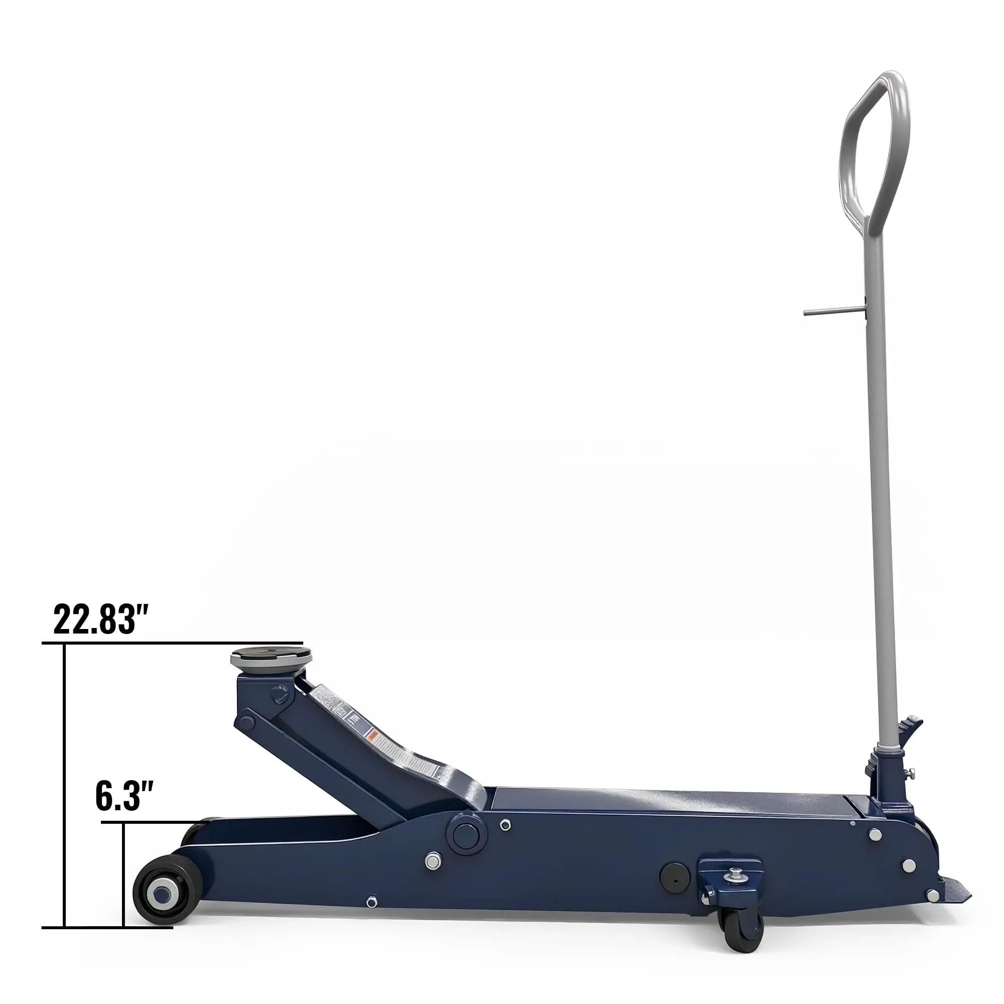 TCE 5-Ton Long Frame Floor Jack, 2-Year Warranty, TR50002-BL - Image 5