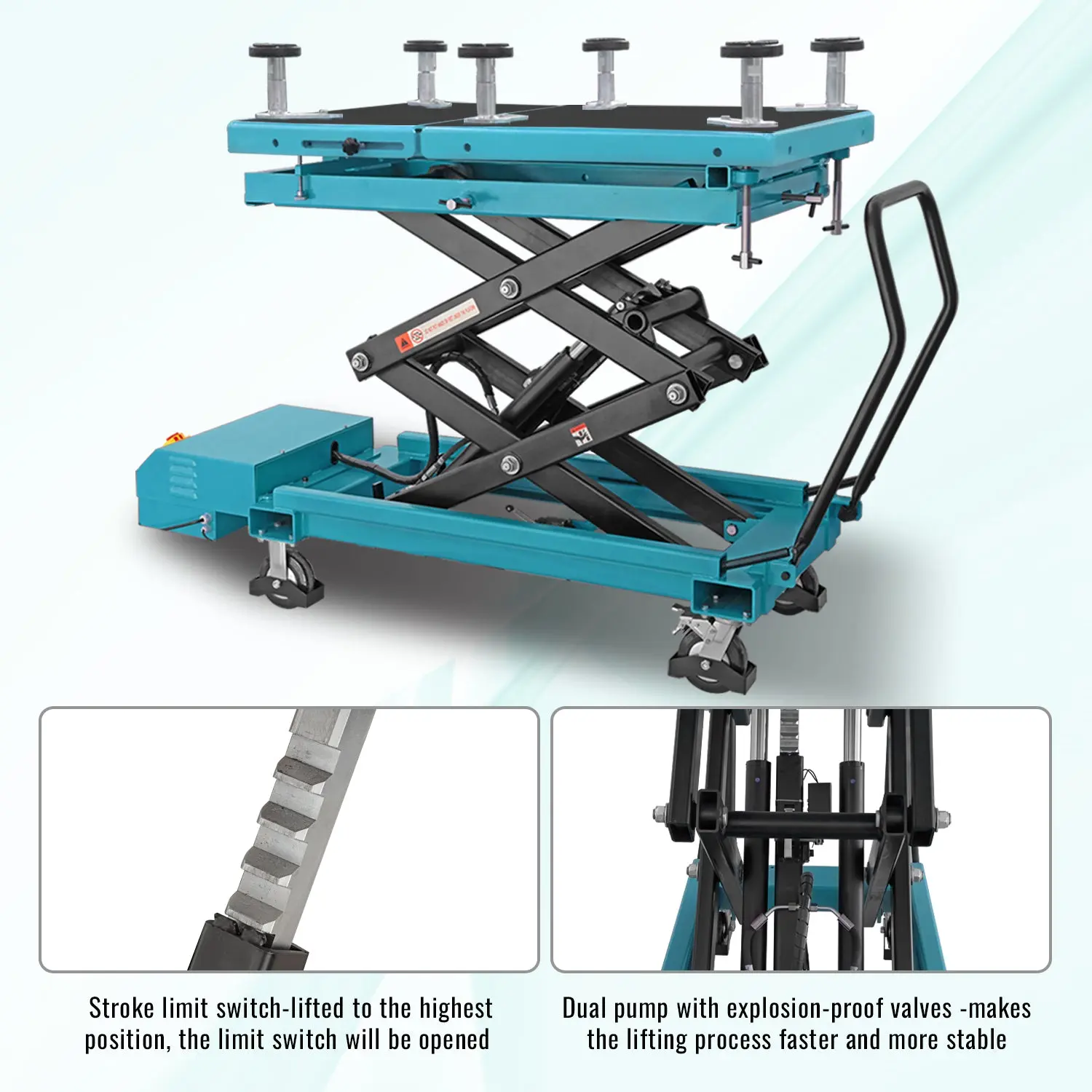 TCE Electric Scissor Lifting Table Cart for EV Battery Engine Motor Gearbox(PICK UP/NO SHIPPING), TDP10001 TDP12003 - Image 12