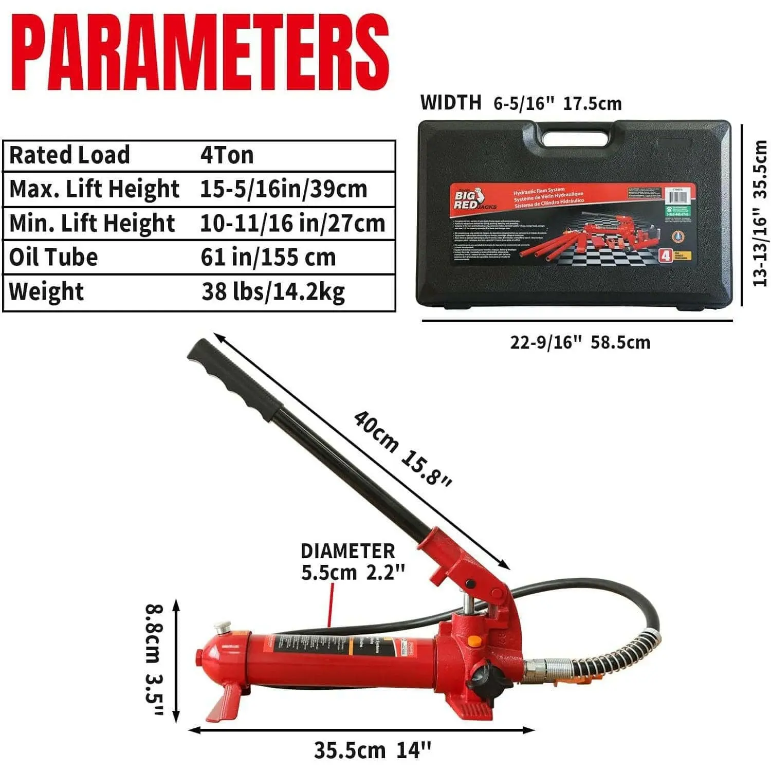 TCE Hydraulic Body Repair Kit - Image 14