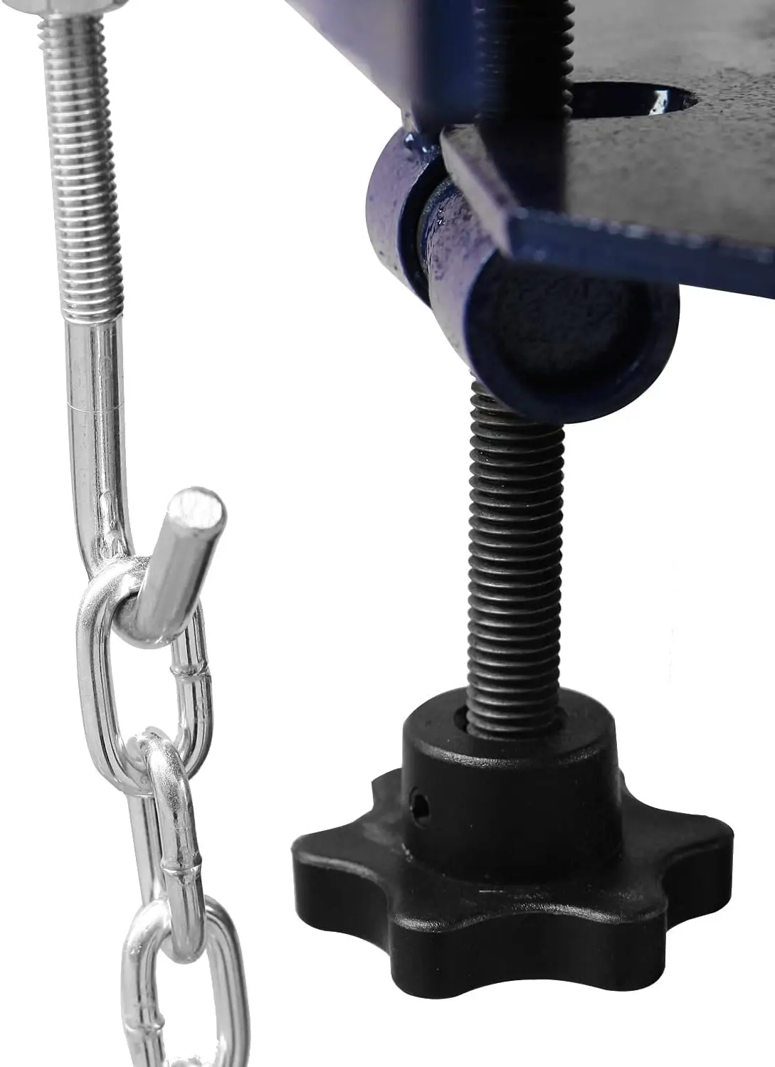 TCE Hydraulic Garage/Shop Telescoping Transmission Service/Floor Jack: 1/2 Ton (1,000 LBs) Capacity, Blue, 1 Year Warranty,TEL05001 - Image 4