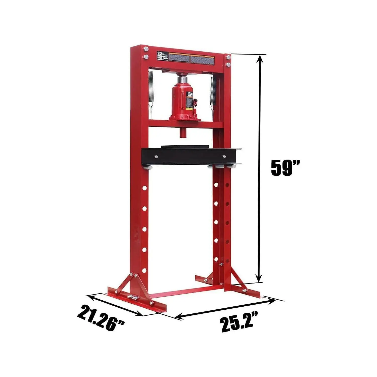 TCE 12 Ton/20 Ton Shop Press, Low Profile - Image 11