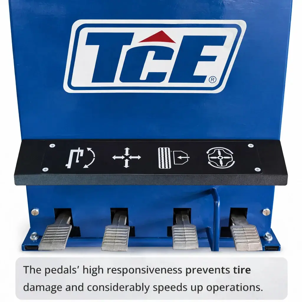 TCE Tire Changer Rim Clamp 12-26'' Repair Machine Auto Repair with Auxiliary Arm, 2 Year Warranty, JUNY-BTJ2JQ+JUNY-BTJ2FZB - Image 12