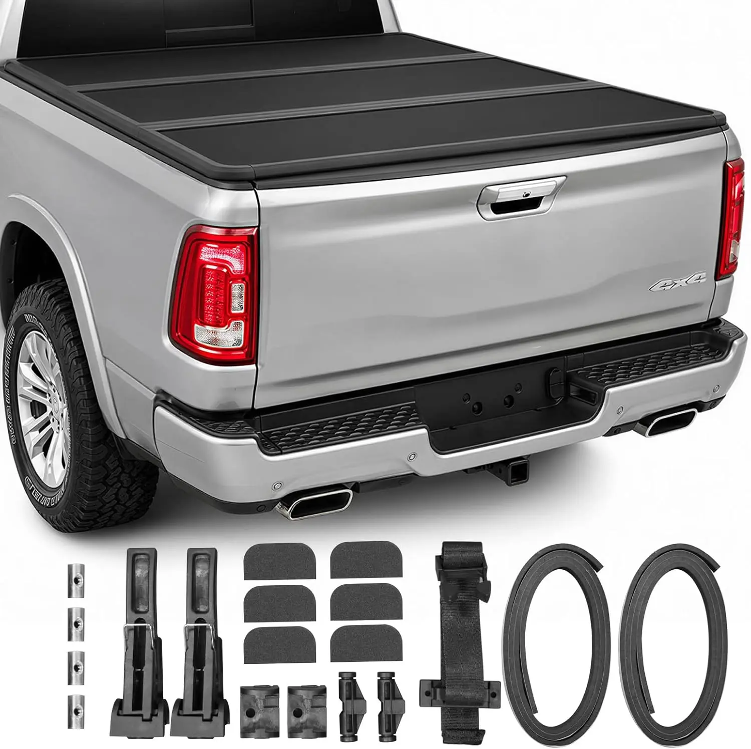 TCE Truck Bed Cover,Hard Folding Truck Tonneau Covers Compatible with 2015-2026 Ford F-150 - Image 13