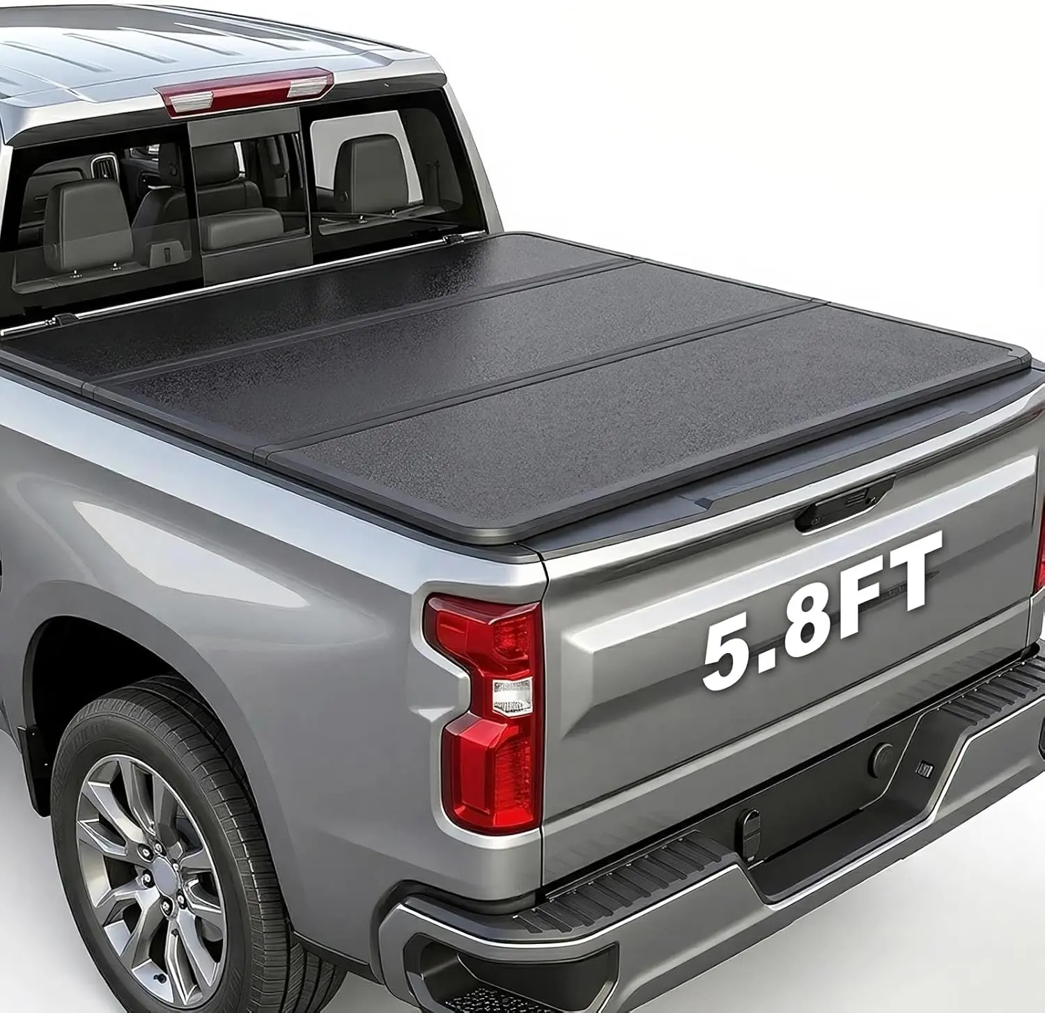 TCE Truck Bed Cover,Hard Folding Truck Tonneau Covers Compatible with 2015-2026 Ford F-150 - Image 16