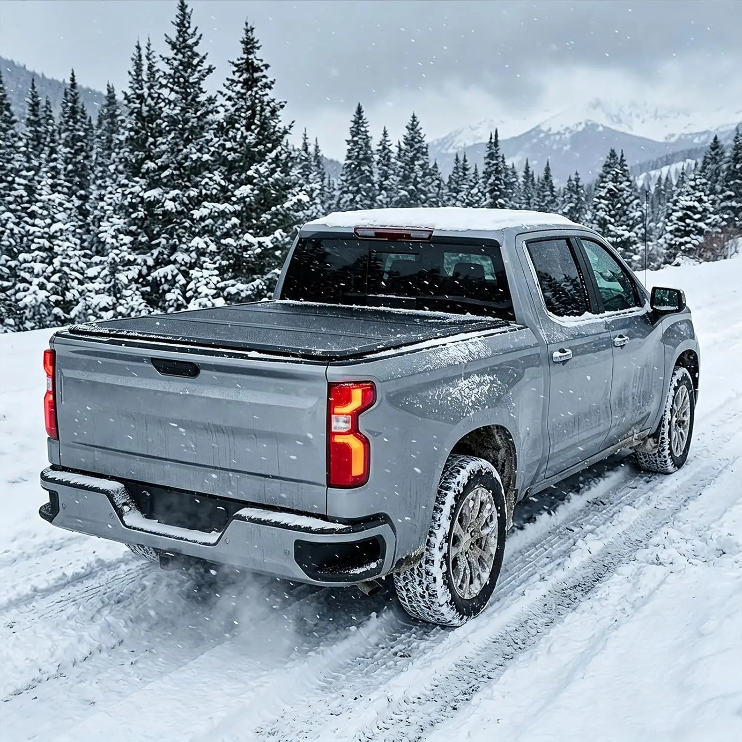 TCE Truck Bed Cover,Hard Folding Truck Tonneau Covers Compatible with 2015-2026 Ford F-150 - Image 20