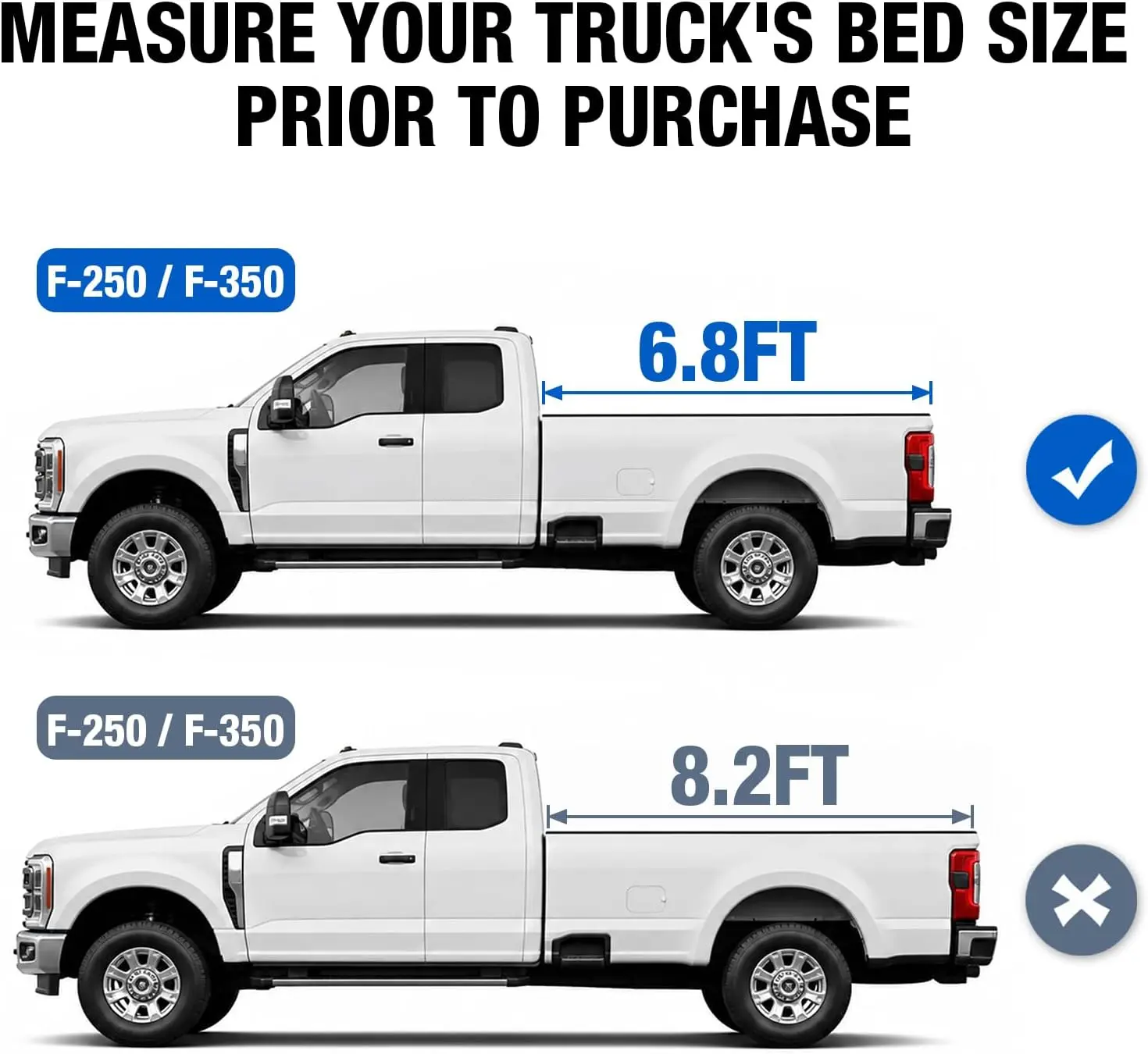 TCE Truck Bed Cover,Hard Folding Truck Tonneau Covers Compatible with 2015-2026 Ford F-150 - Image 31