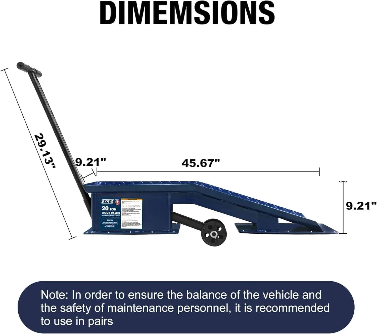 TCE Truck Ramp for Oil Changes, ATW2011U - Image 3