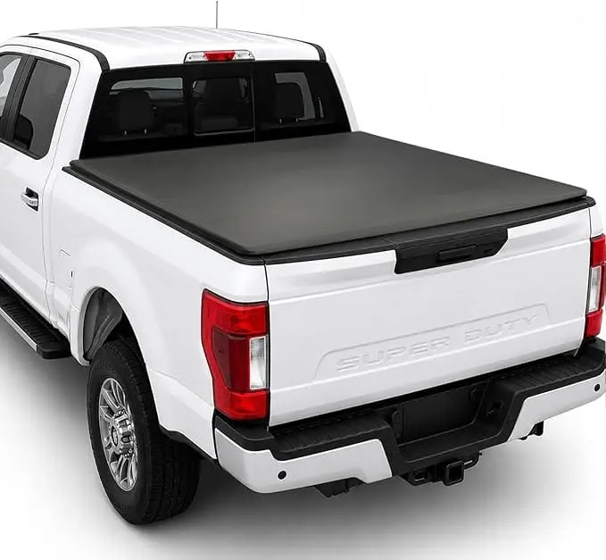 TCE Truck Tonneau Cover, Soft Tri-Fold Truck Bed Cover Compatible with 2015-2026 Ford F-150 - Image 16